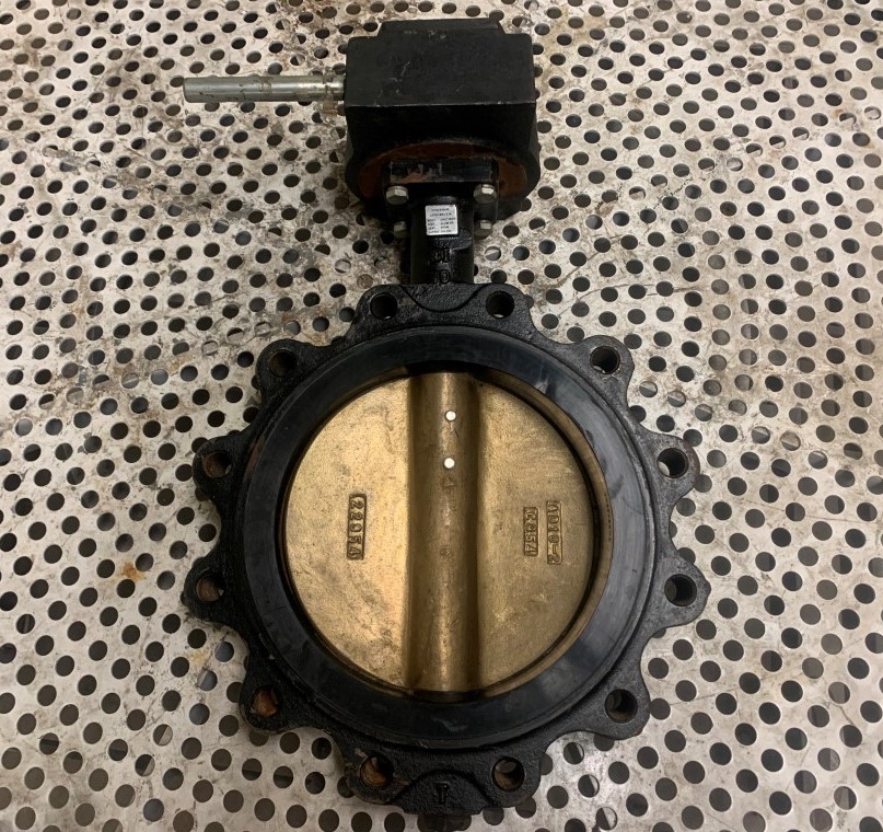 Stockham Gear Operated 10” Butterfly Valve LG722-BS3-E-M